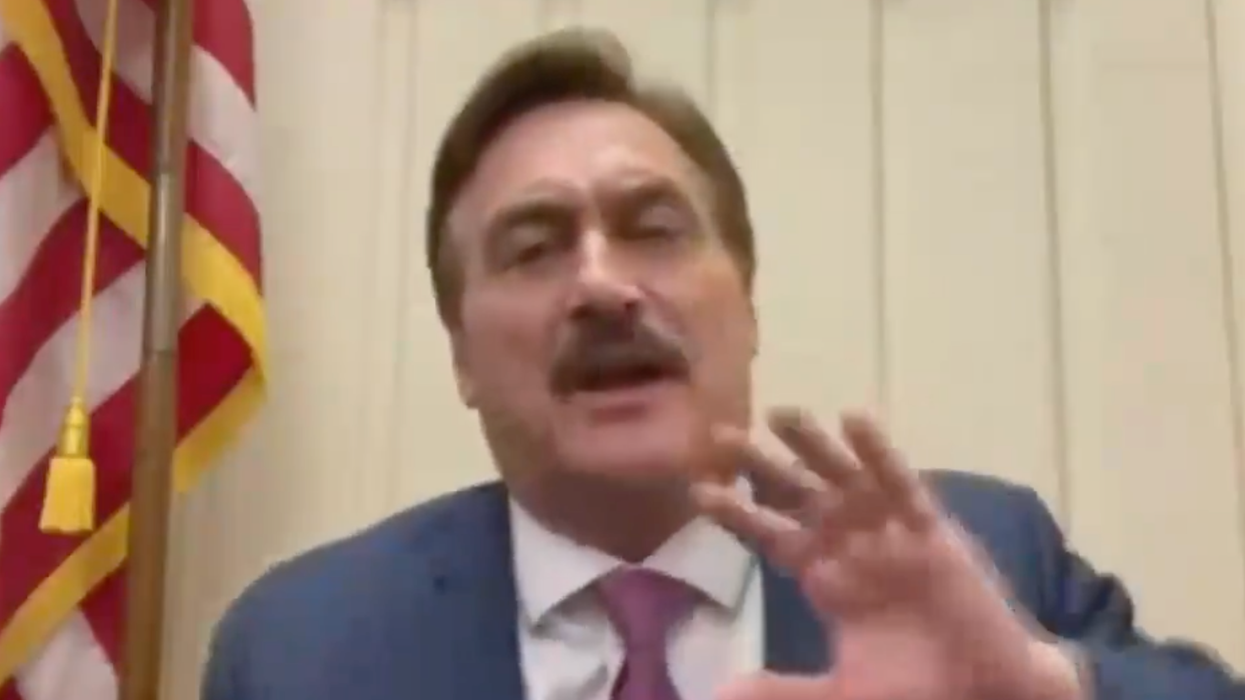 'It's cancel culture!' My Pillow guy interview goes off the rails when even Newsmax has enough