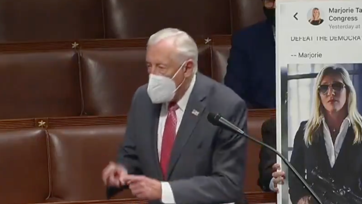 Top House Democrat delivers powerful speech demanding accountability for Marjorie Taylor Greene's threat