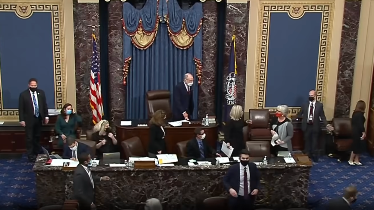 Dems to show never-before-seen security footage proving 'just how close Trump’s mob came to senators': report