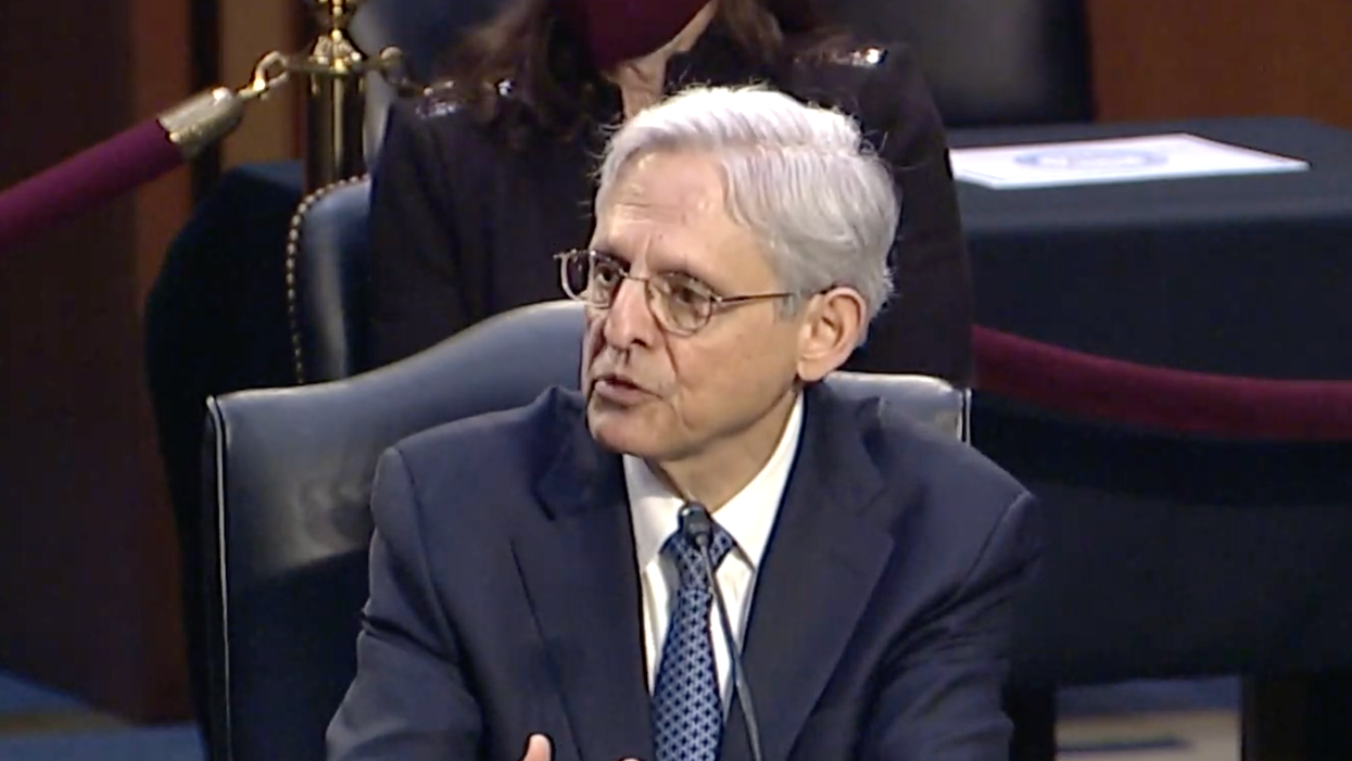 Watch: Merrick Garland becomes emotional and chokes up when talking about his family's history