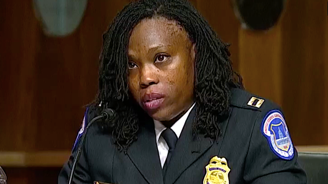 Surprise witness at Senate hearing recounts harrowing battle with Trump rioters