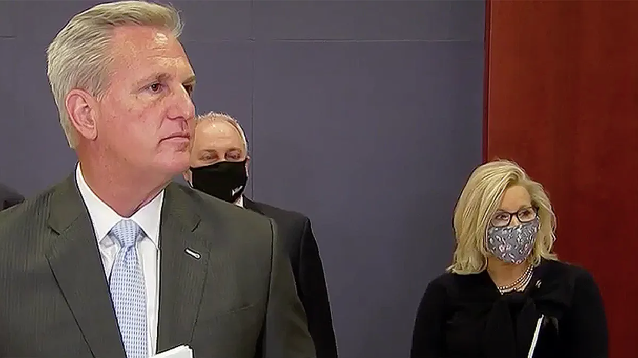 'You can see Kevin McCarthy's soul leave his body': MSNBC host laughs at weird GOP exchange on 'loser' Trump