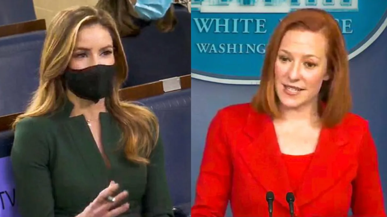 WATCH: Jen Psaki comes prepared for Fox News reporter's Dr. Seuss question