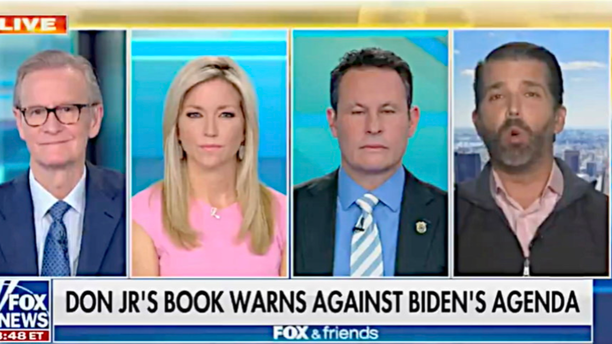 Donald Trump Jr. loses it in wild rant about 'cancel culture' on Fox News