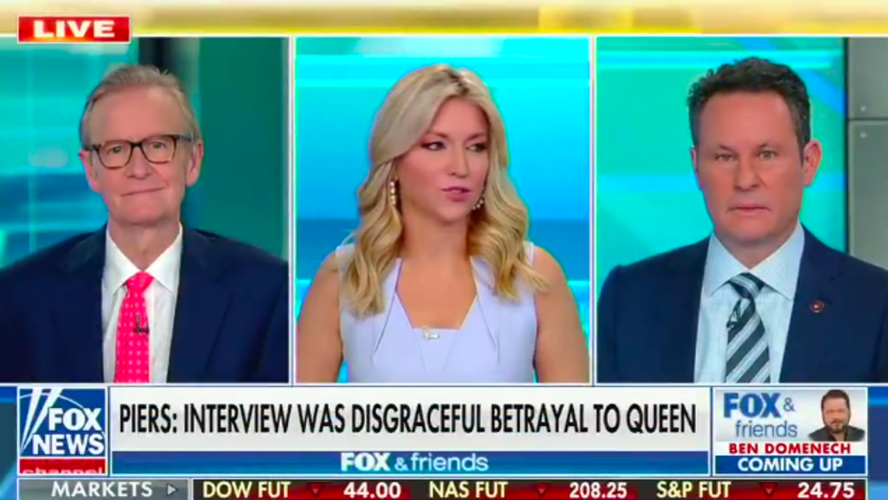 'White privilege power hour': Fox & Friends hosts scorched for ignoring racism in Meghan and Harry story