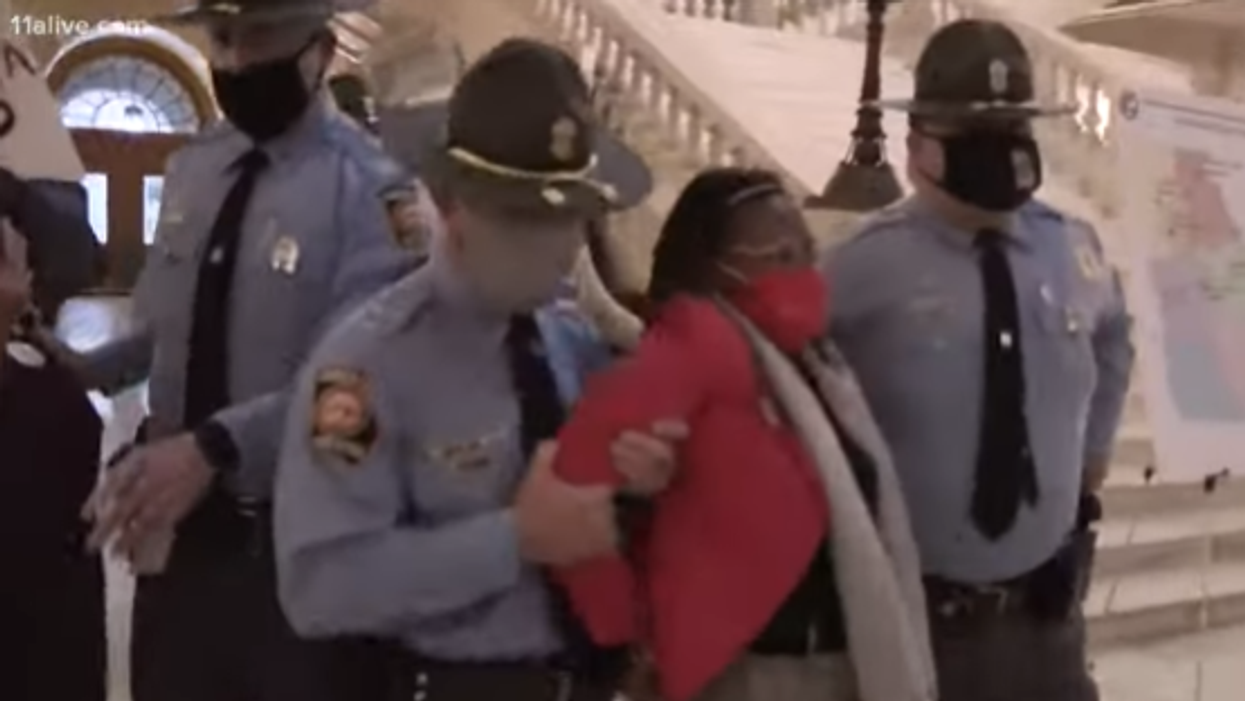 Park Cannon's arrest sets Twitter ablaze as outraged voters blast Georgia law enforcement
