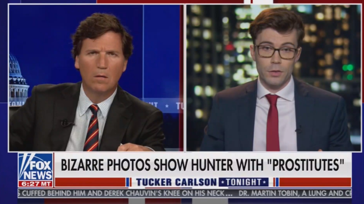Fox News comes under fire after egregiously airing explicit images of alleged Hunter Biden sex tape