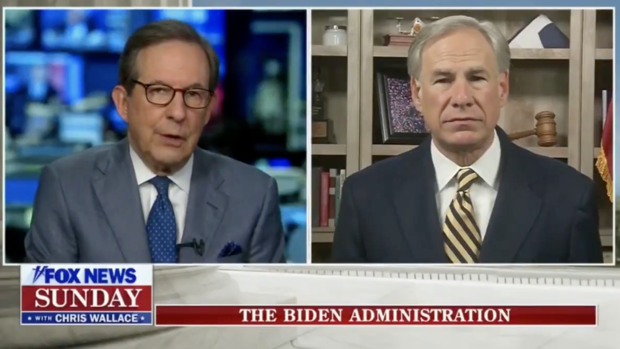 Fox News has a moment of honesty and confronts Gov. Abbott with inconvenient facts about his attack on Biden