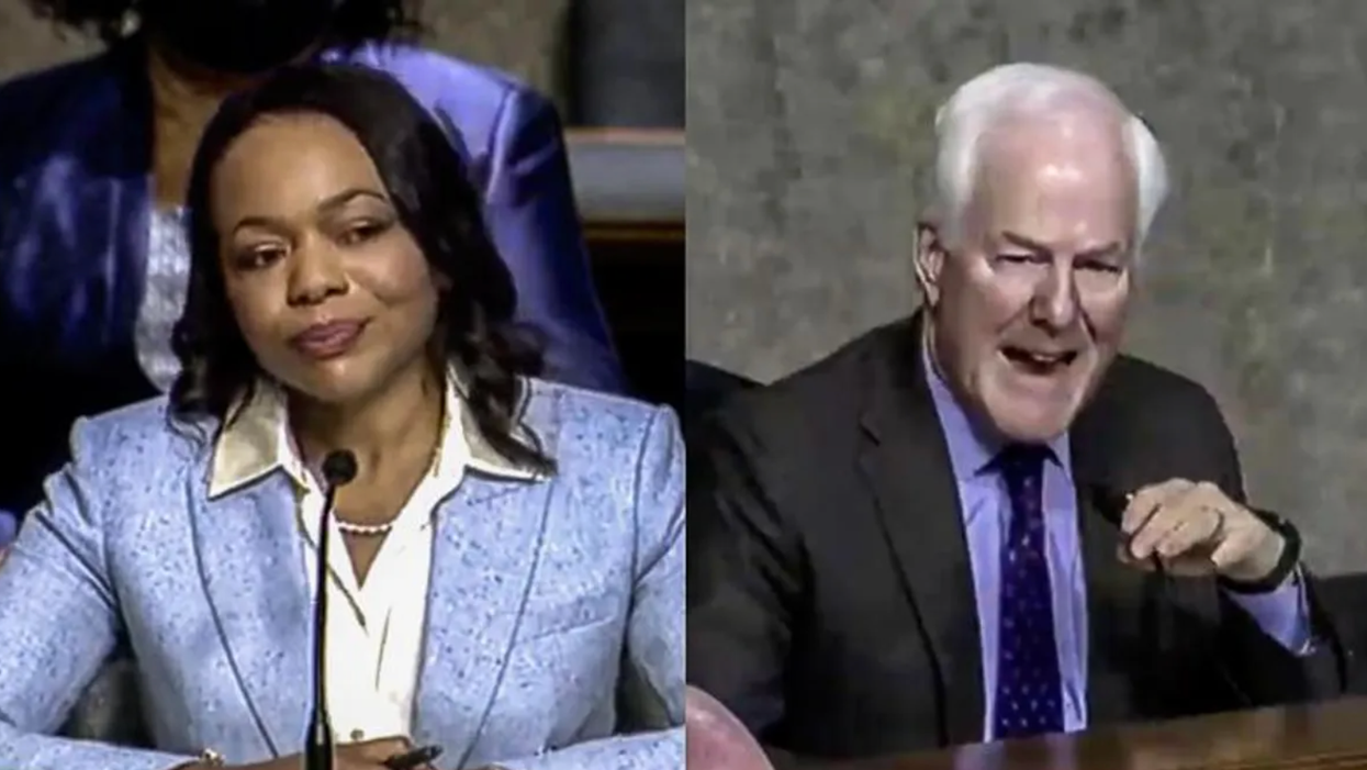 WATCH: John Cornyn gets decimated by Biden nominee after he's confused by satirical op-ed