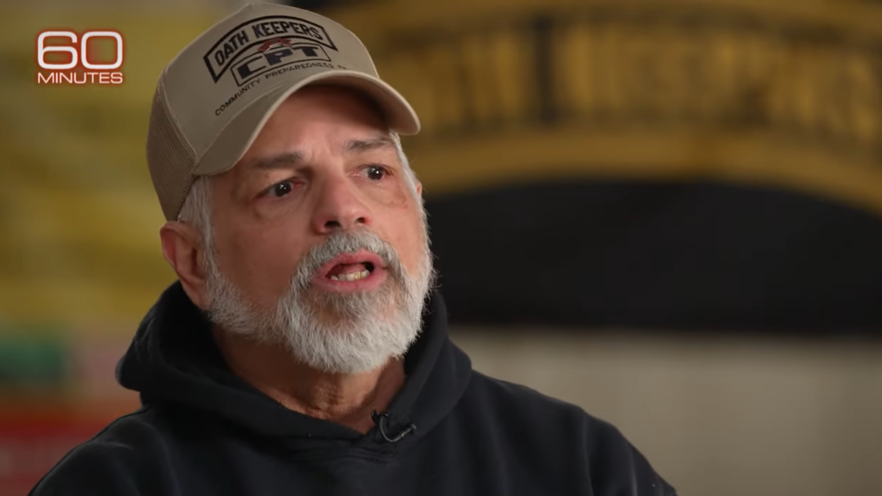 Oath Keepers leader reveals militia are being trained by police in '60 Minutes' interview