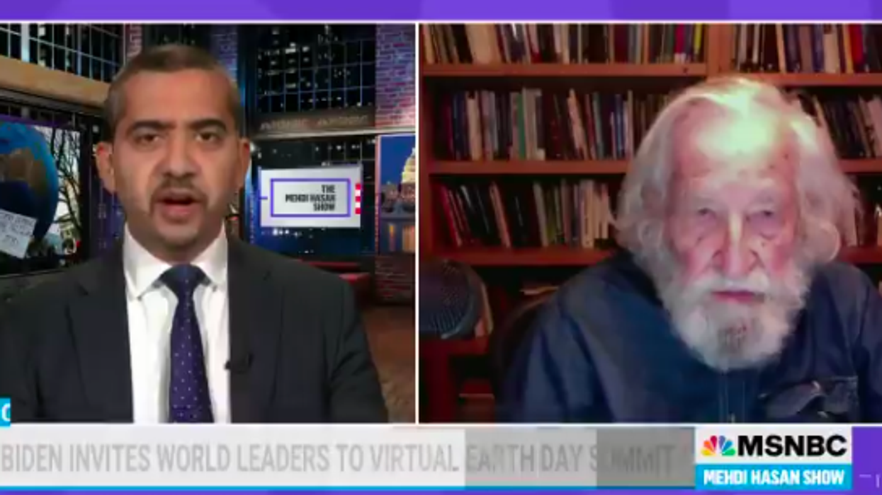 Noam Chomsky tells Mehdi Hasan why he thinks the GOP is the ‘most dangerous organization in human history’