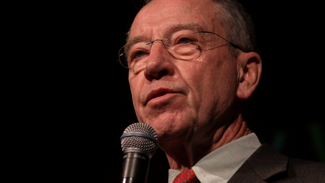 'Performatively protest': Grassley chastised for tweeting angry complaint he has to stay in DC to 'fight' major Dem bill