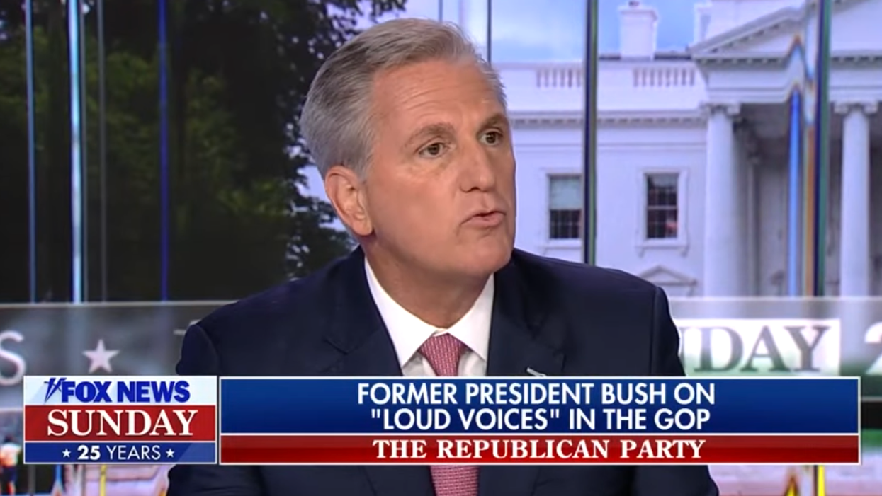 Watch: GOP leader McCarthy squirms as Chris Wallace grills him on Trump’s seditious Jan. 6 behavior