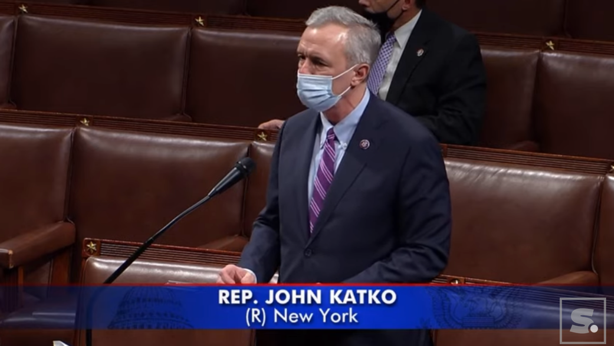 New York's Conservative Party threatens to spurn GOP congressman who voted to impeach Trump