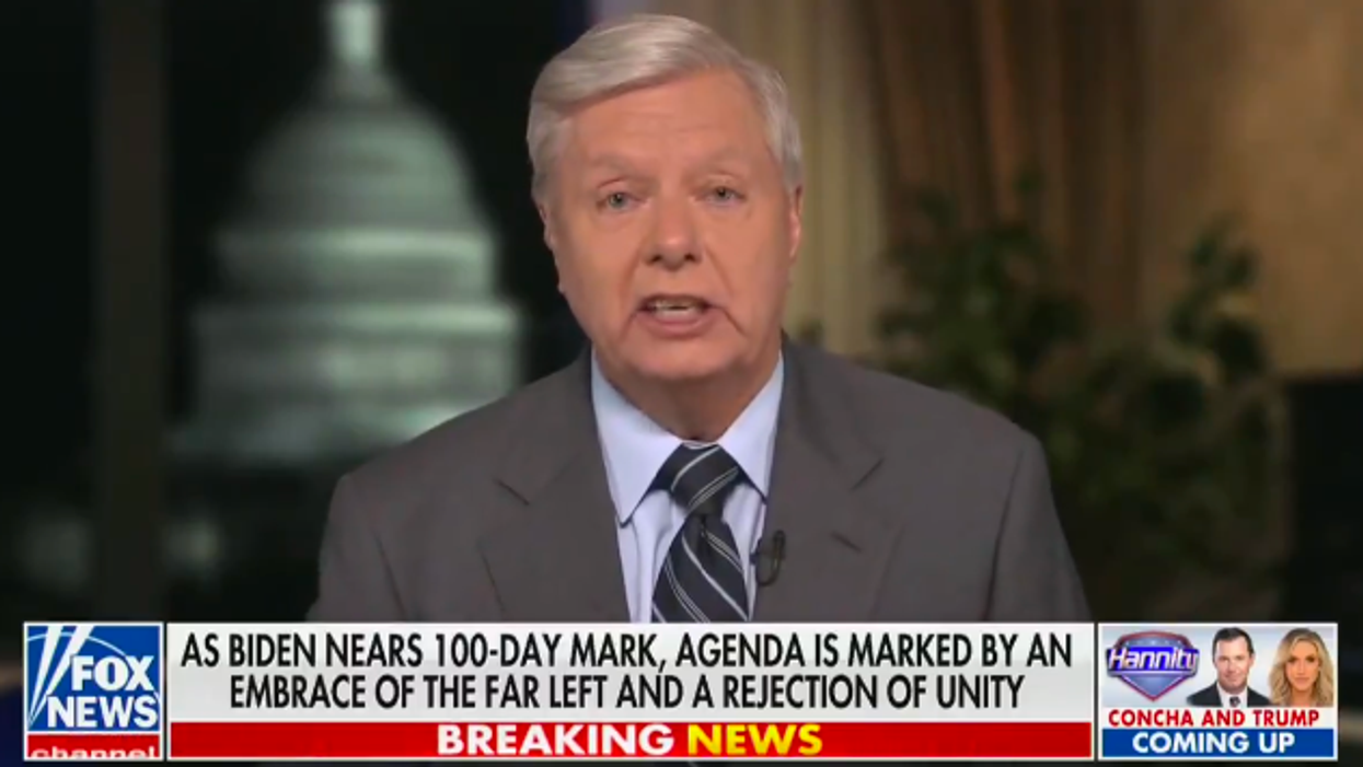 Lindsey Graham trolled after making desperate plea for campaign cash — with Trump's help