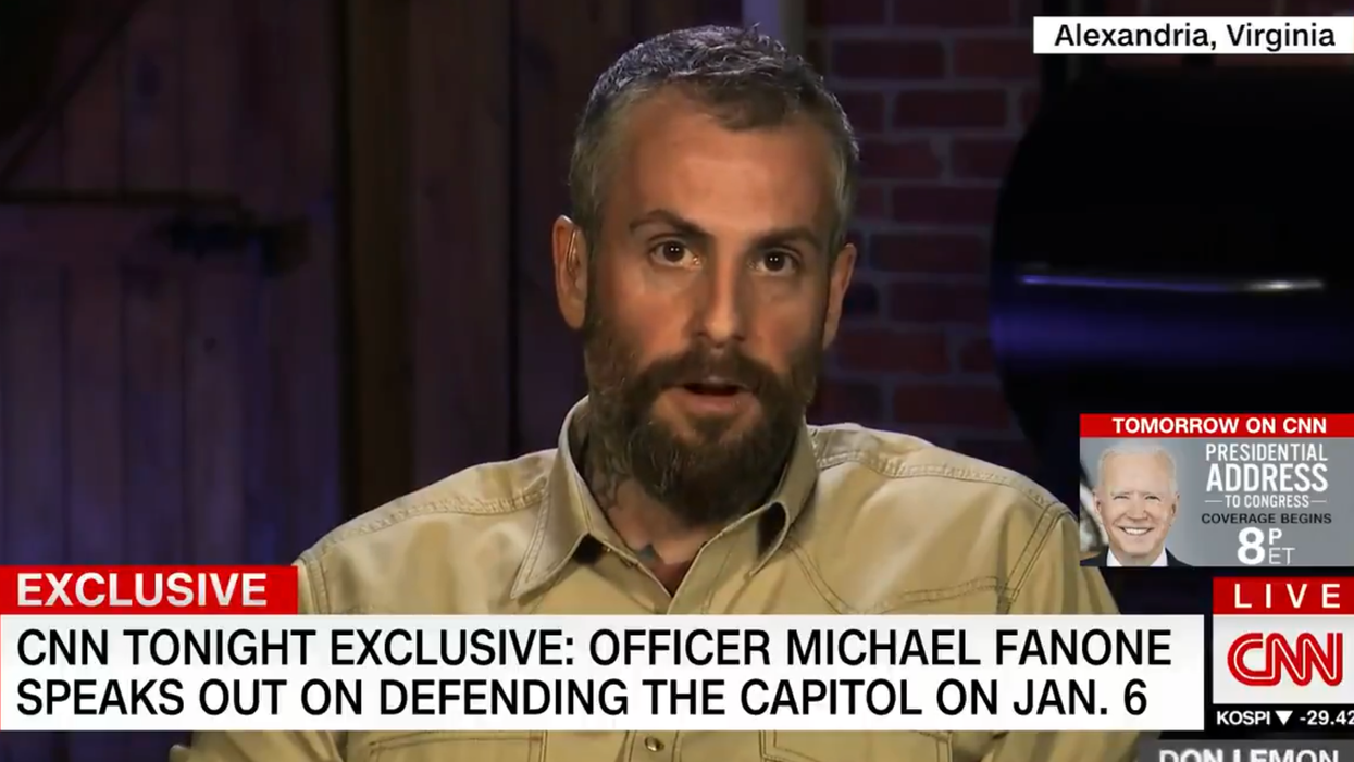 GOP congressman refuses to shake hand of cop who saved his neck on January 6