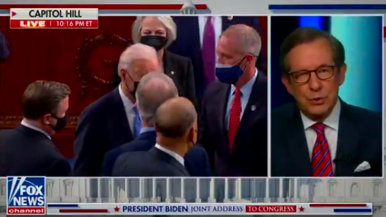 Chris Wallace said Biden's speech will be 'popular' among Americans — and Meghan McCain’s husband wasn’t happy