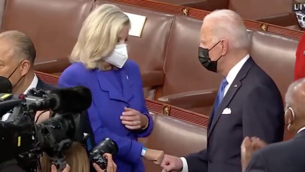 The risk of the Cheney-Biden fist bump that infuriated MAGA world
