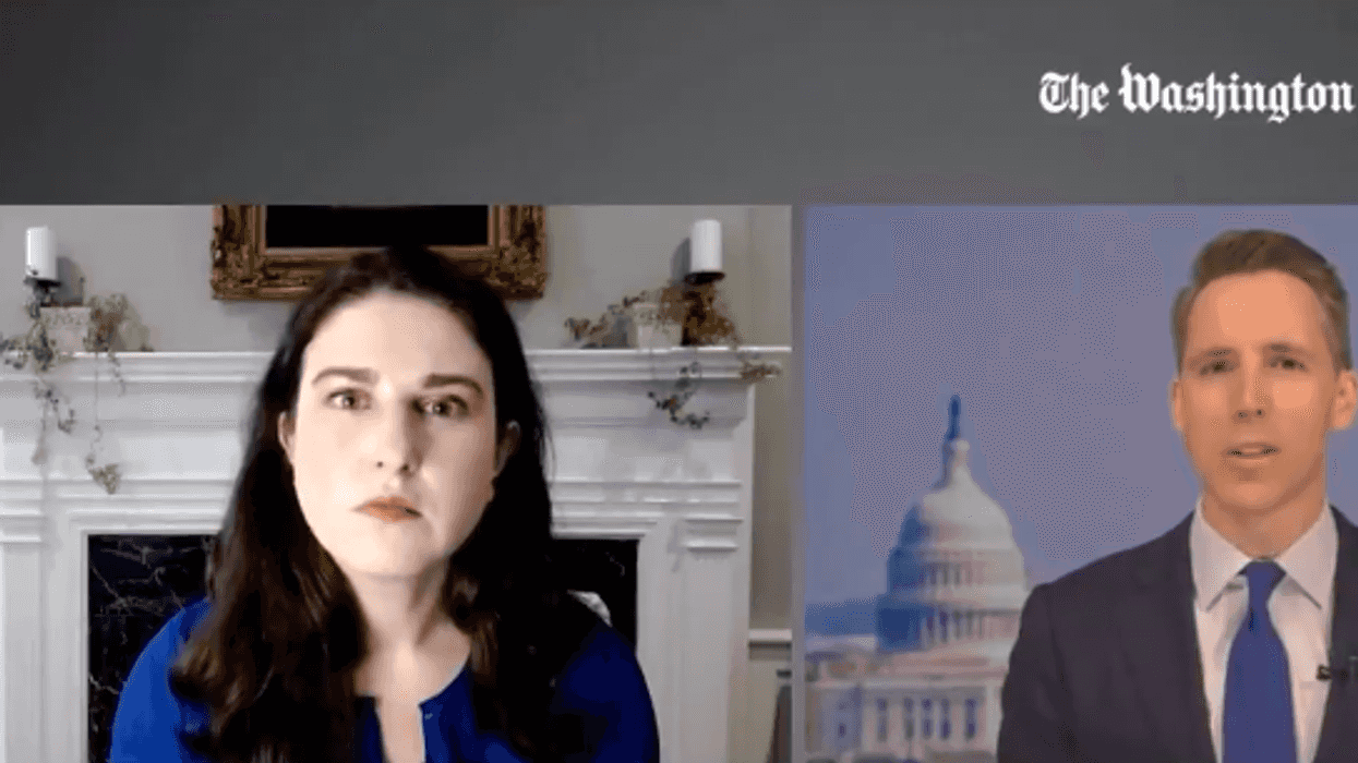 A reporter had the perfect response when GOP Sen. Hawley whined about her trying to 'cancel' him