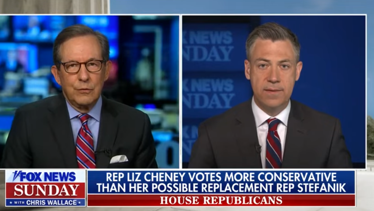 'It's a big lie': Chris Wallace challenges GOPer for refusing to say election wasn't 'stolen'