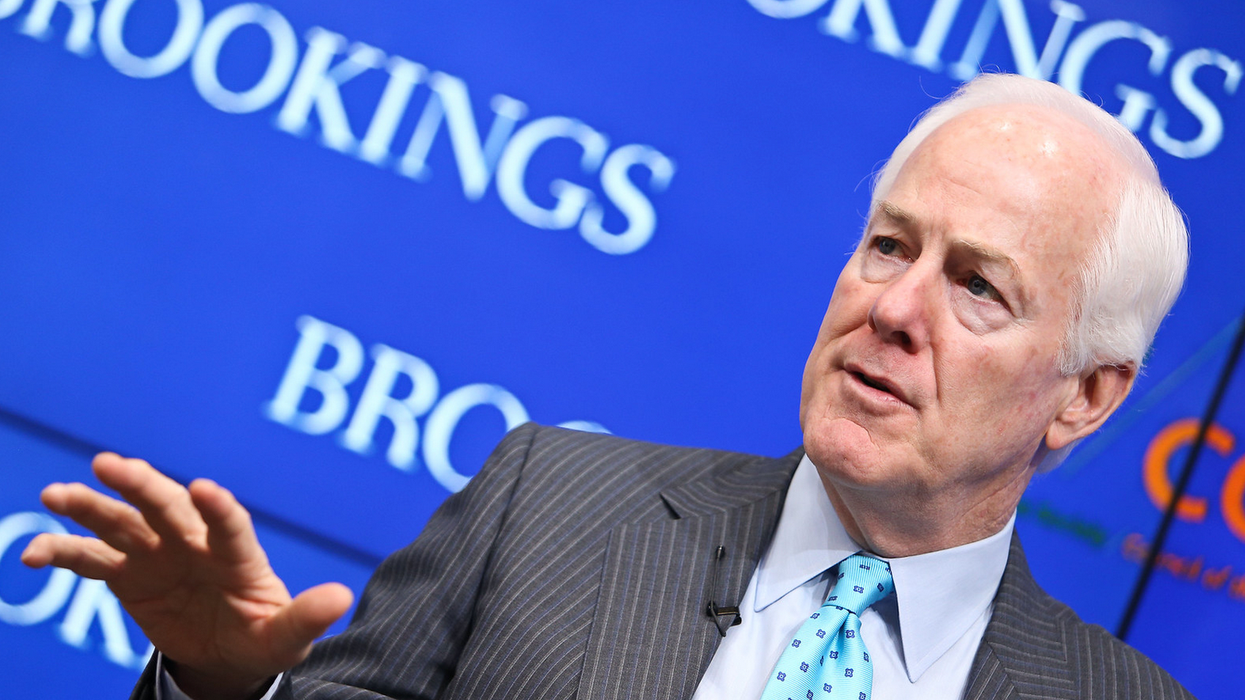 'Gloating about voter supression': Sen. Cornyn promotes WaPo story about GOP plan to seize power via gerrymandering