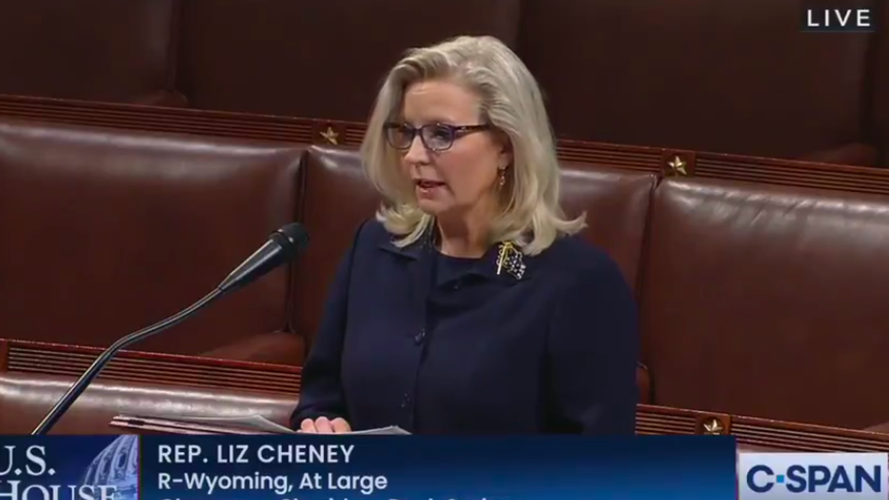 Cheney has been expelled from House GOP leadership after acknowledging Trump's loss