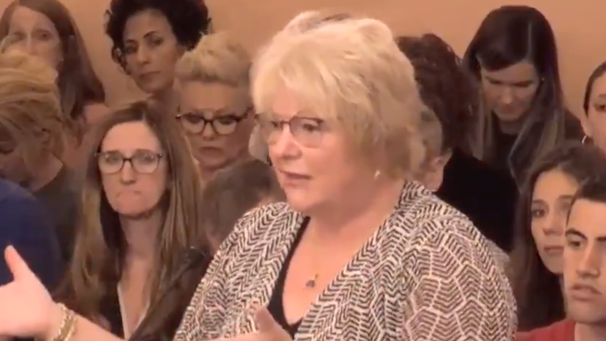 Watch: Testimony from an anti-vaxxer goes 'off the rails'