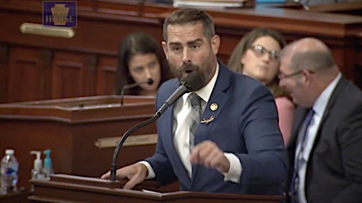 ‘Your boos mean nothing to me': Democratic lawmaker Brian Sims slams Republicans who cut his mic