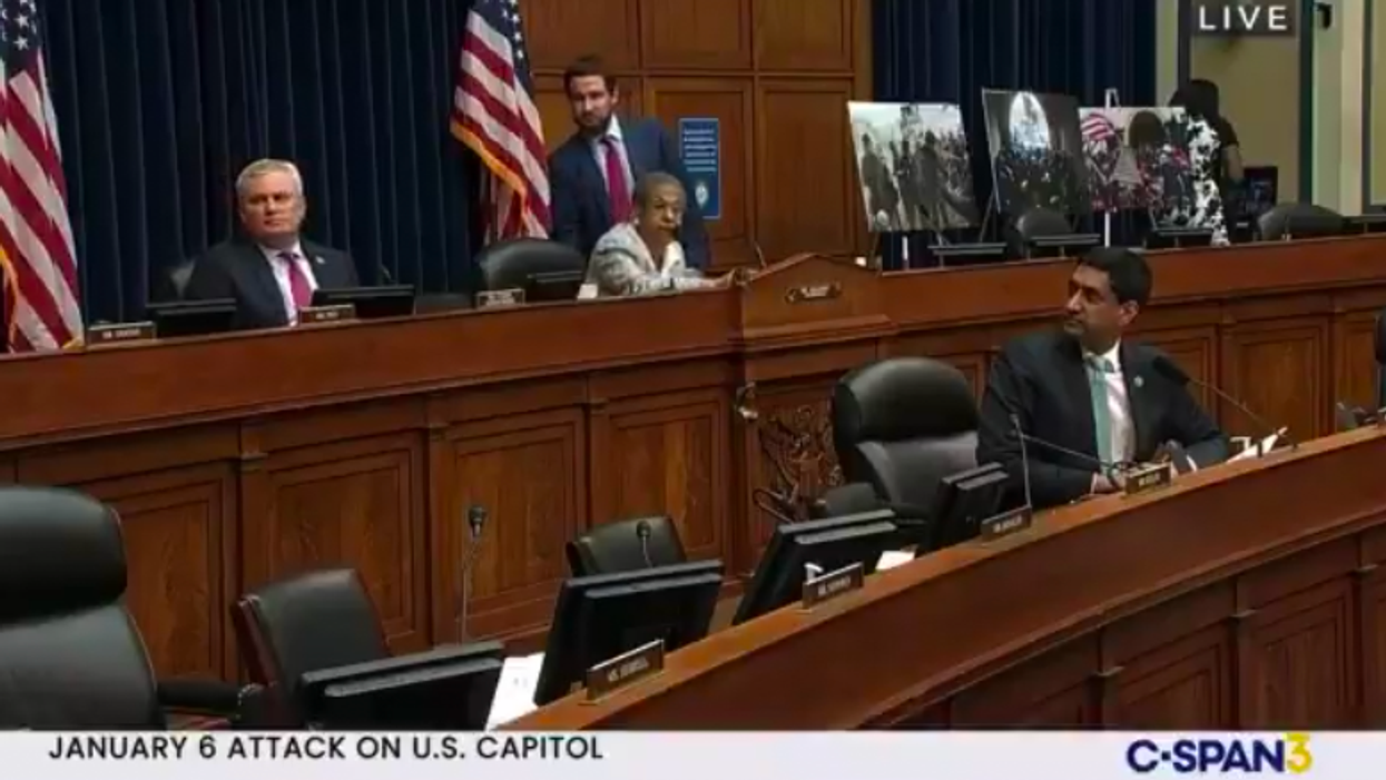 Watch: House Republicans gang up on Democrat as they try to end 1/6 insurrection hearing with FBI director