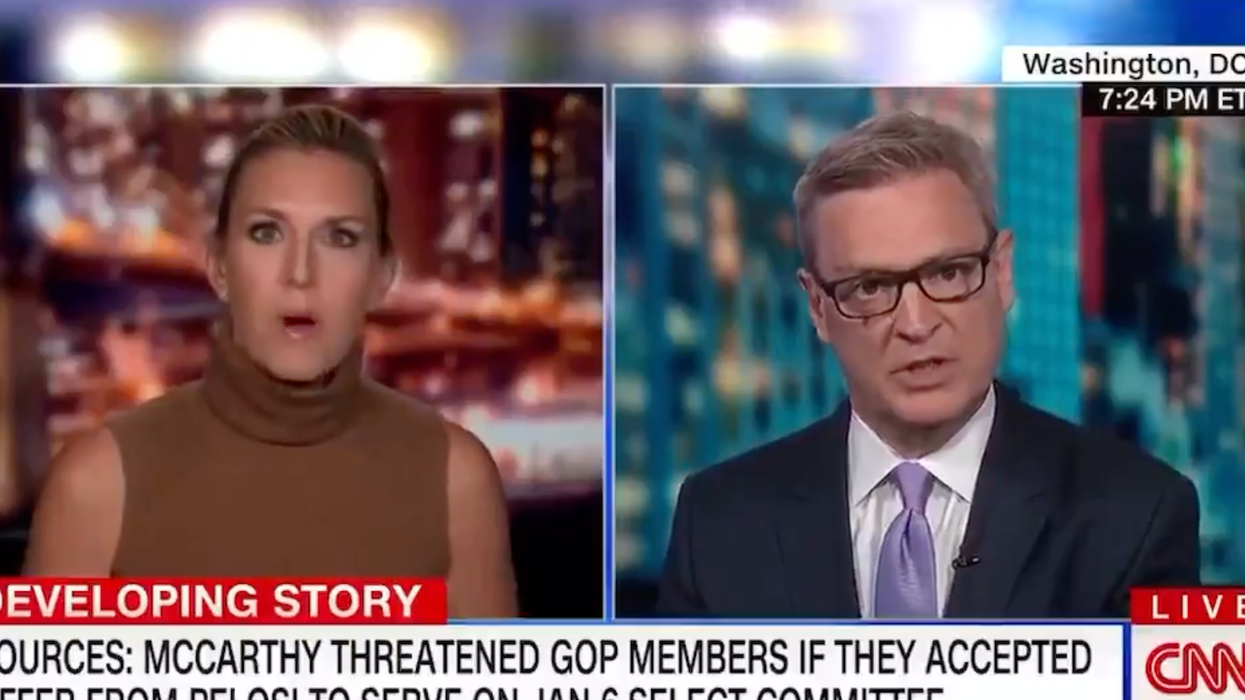 'What?!': Kevin McCarthy aide stuns a CNN host with his excuse for not wanting to investigate Jan. 6