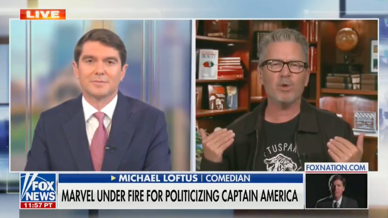Fox News gets mercilessly mocked for criticizing Marvel's 'politicizing' of Captain America as 'Captain Woke'