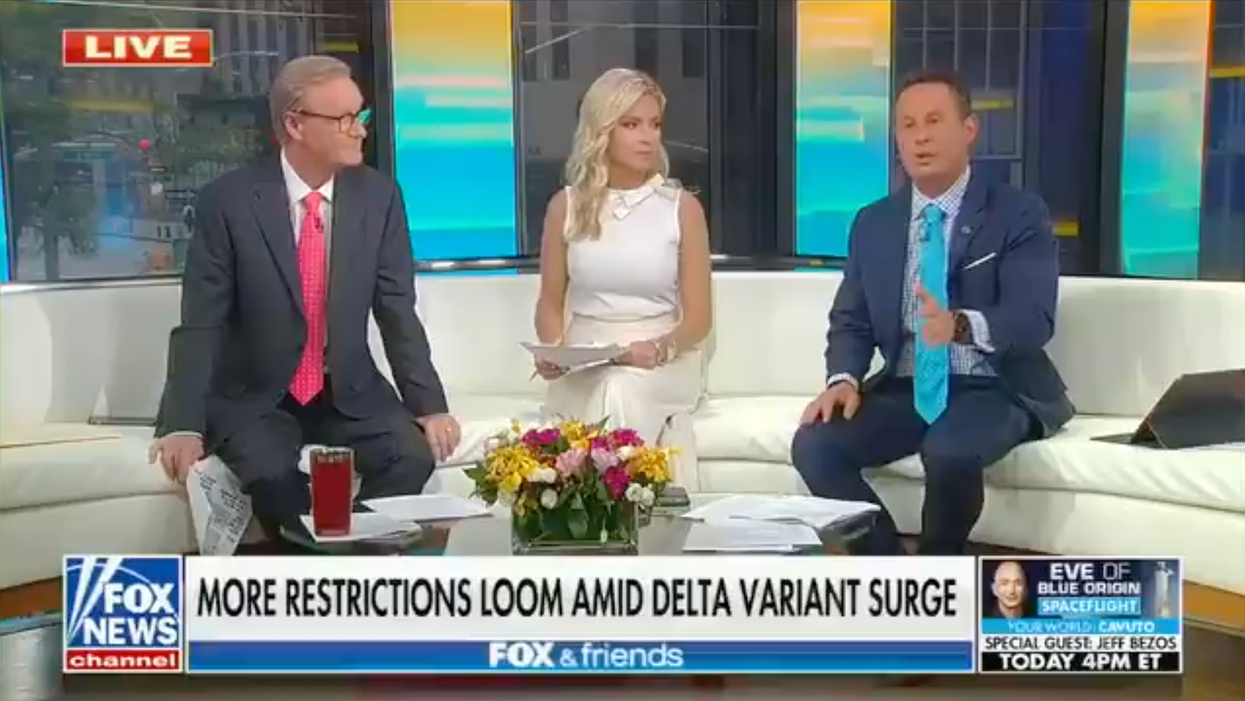 Fox News hosts clash in meltdown over vaccines: 'It's not their job to protect anybody!'