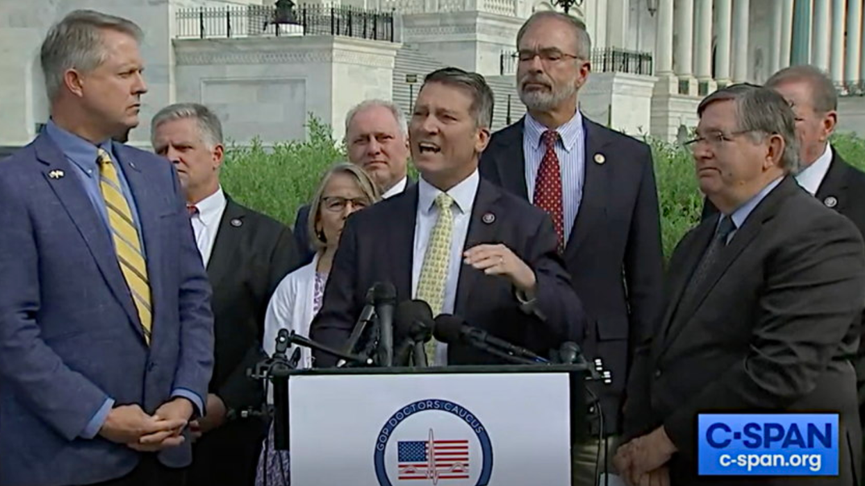 Rep. Ronny Jackson tries to play gotcha with the press on Democrats and vaccines — but it backfires