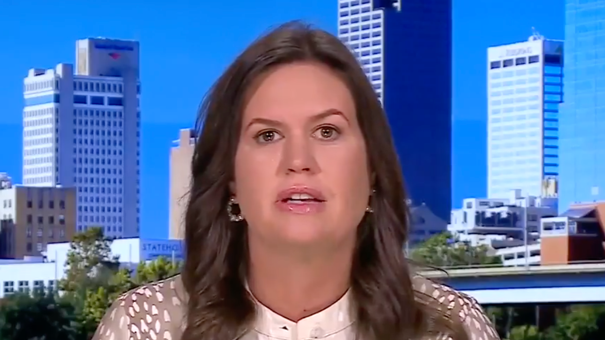 Sarah Sanders tries to blame Biden and Harris for 'casting so much doubt' on the vaccine