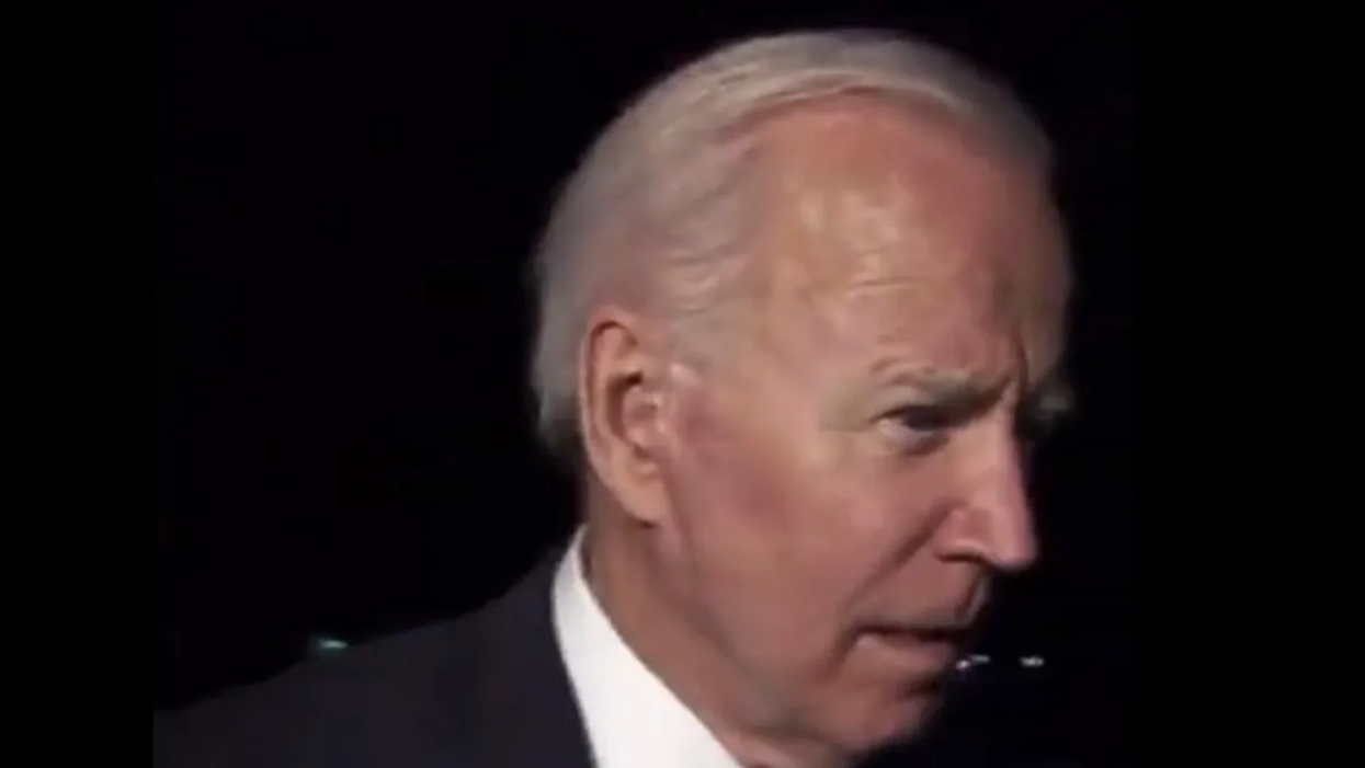 WATCH: Biden leaves conservative reporter speechless after bringing up the GOP's QAnon problem