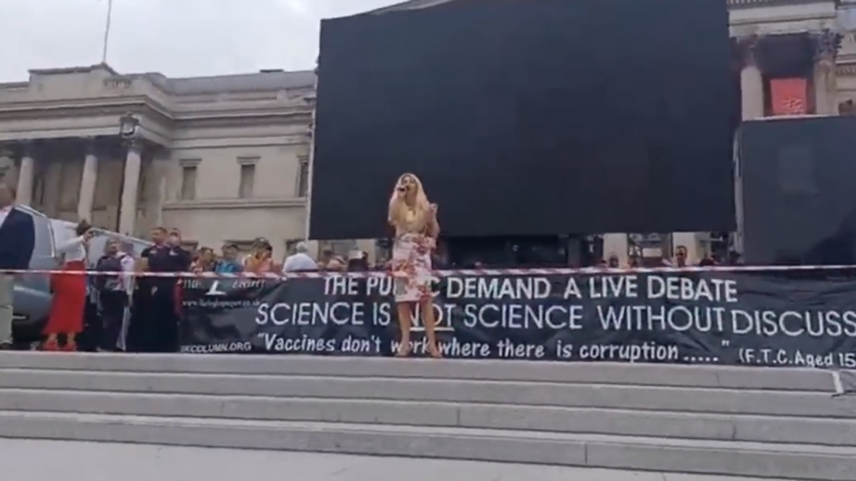 Anti-vaxxer warns doctors and nurses of execution by hanging for administering life-saving vaccines