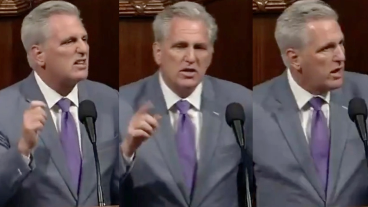 'Absolutely immature': Kevin McCarthy mocked and pilloried for mask 'mandate' meltdown