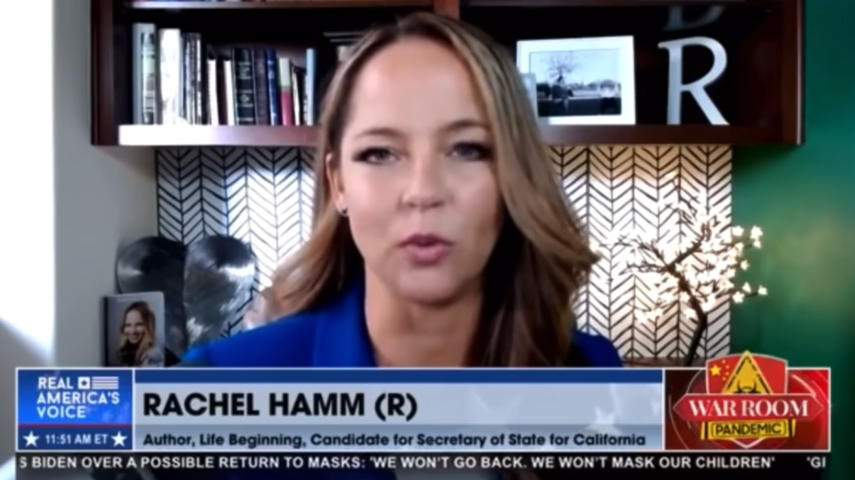 CA secretary of state candidate says she knows Trump won state because she's an empath who can 'feel the vibe of places'