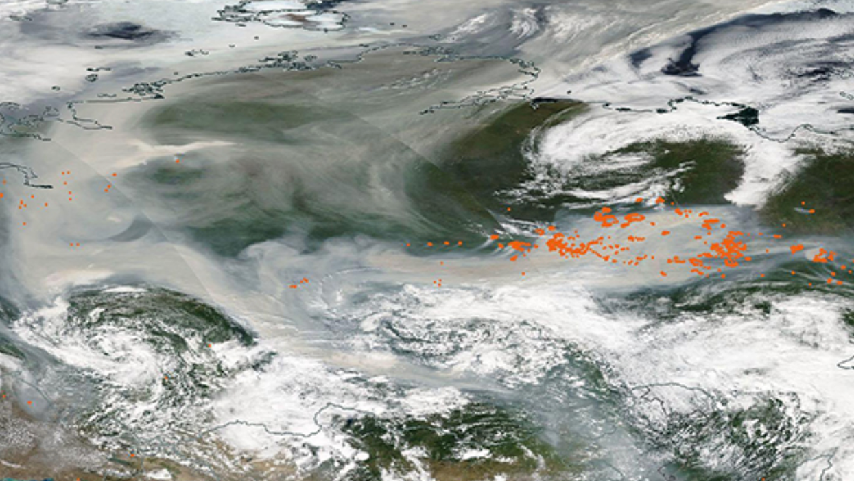 Smoke from Siberian wildfires reaches the North Pole in wake of disturbing climate report