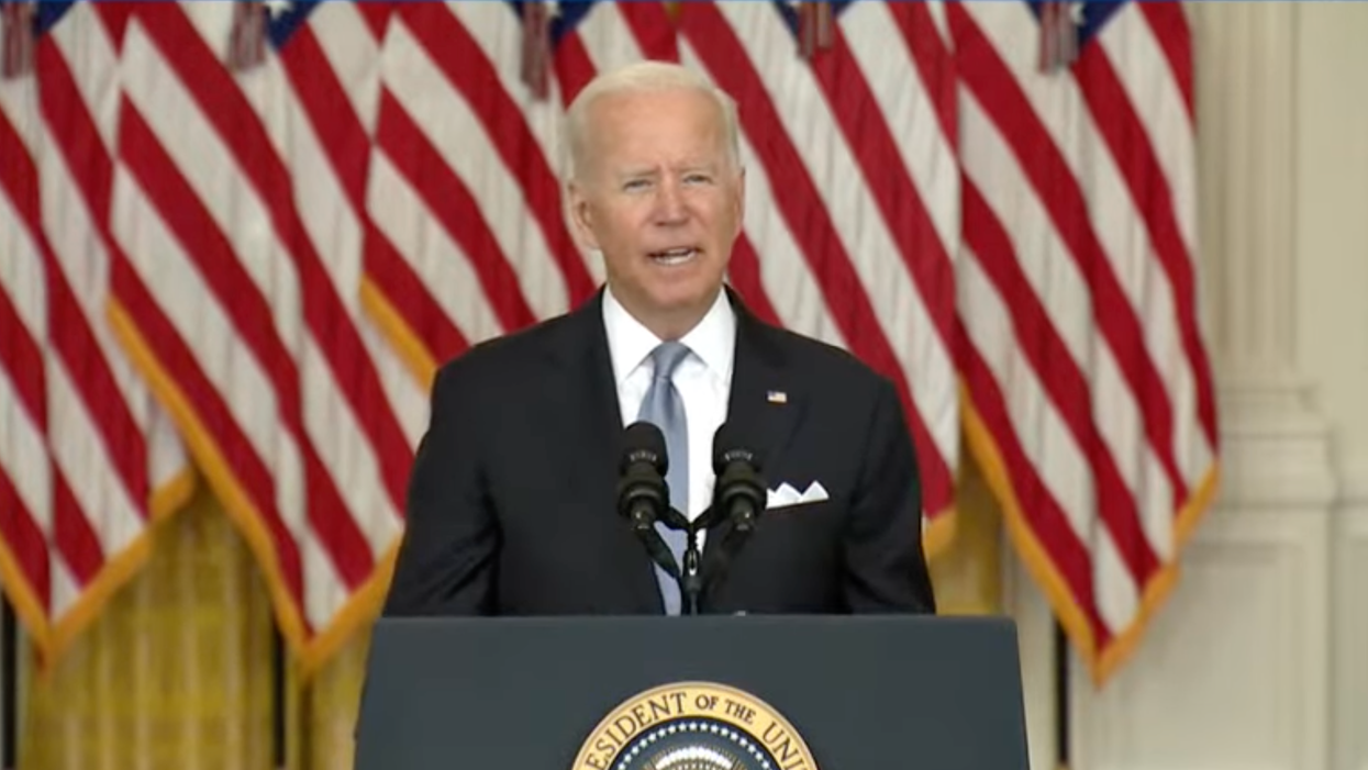 Biden defends the withdrawal from Afghanistan against steep criticism
