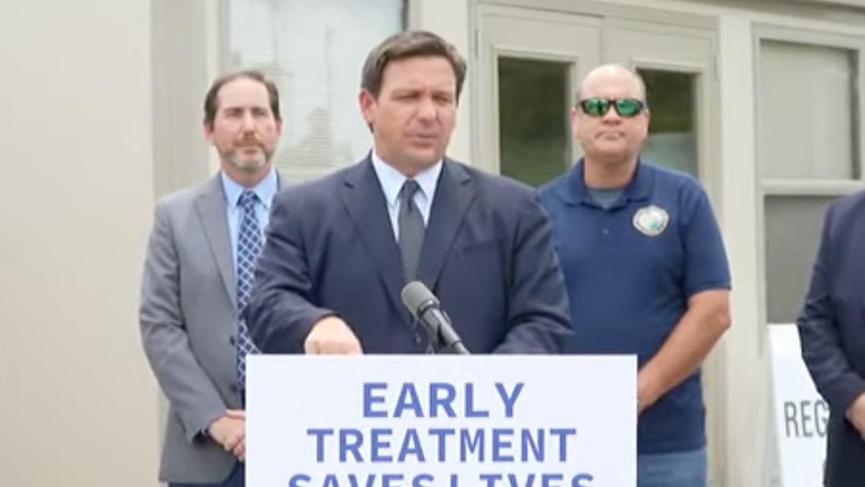 Ron DeSantis is touting Covid treatments — even as he 'downplays' vaccines: report