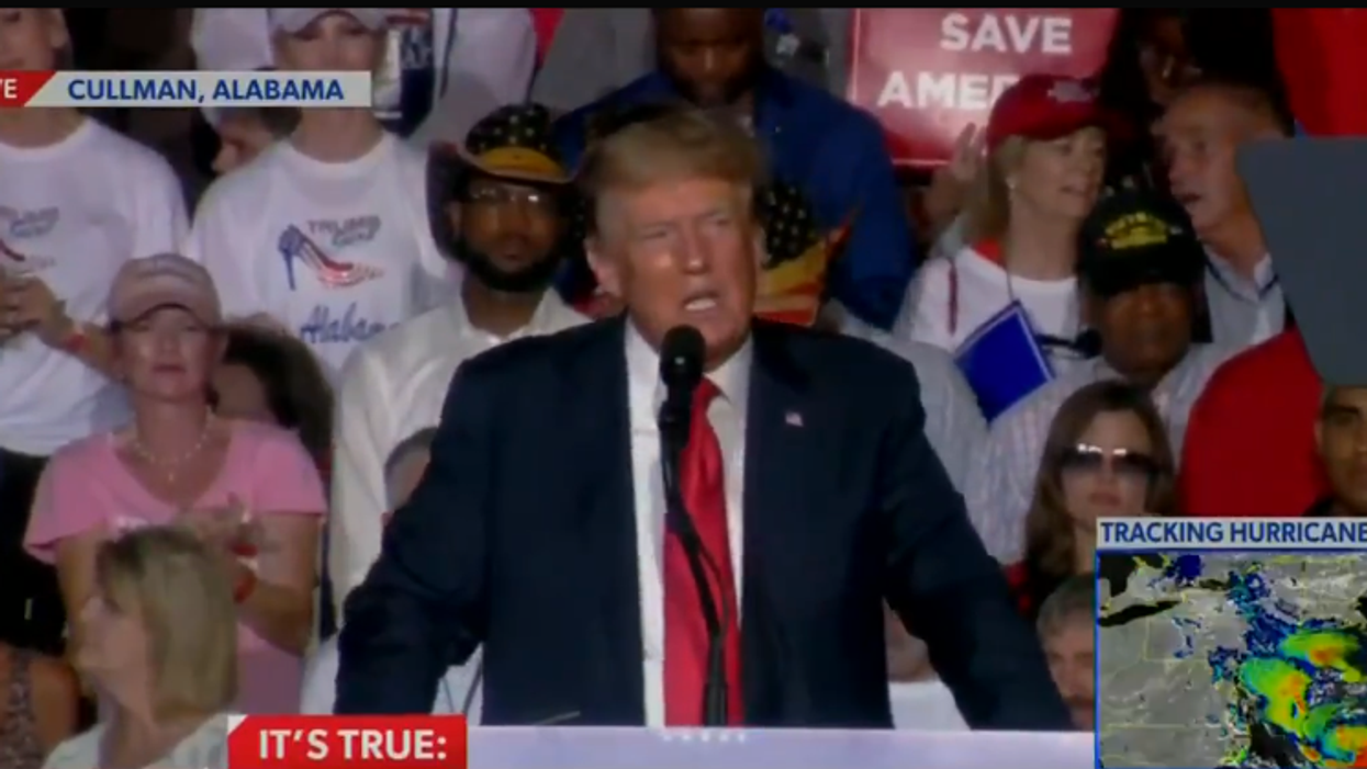 'They’ve lost control of the mob': Trump booed at rally after telling supporters to 'take the vaccines'