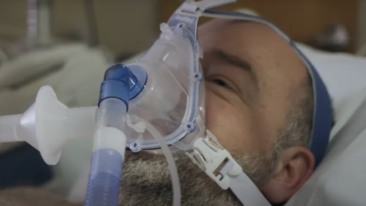 'I don't like being told what I have to do': Libertarian explains vaccine refusal as he struggles to breathe