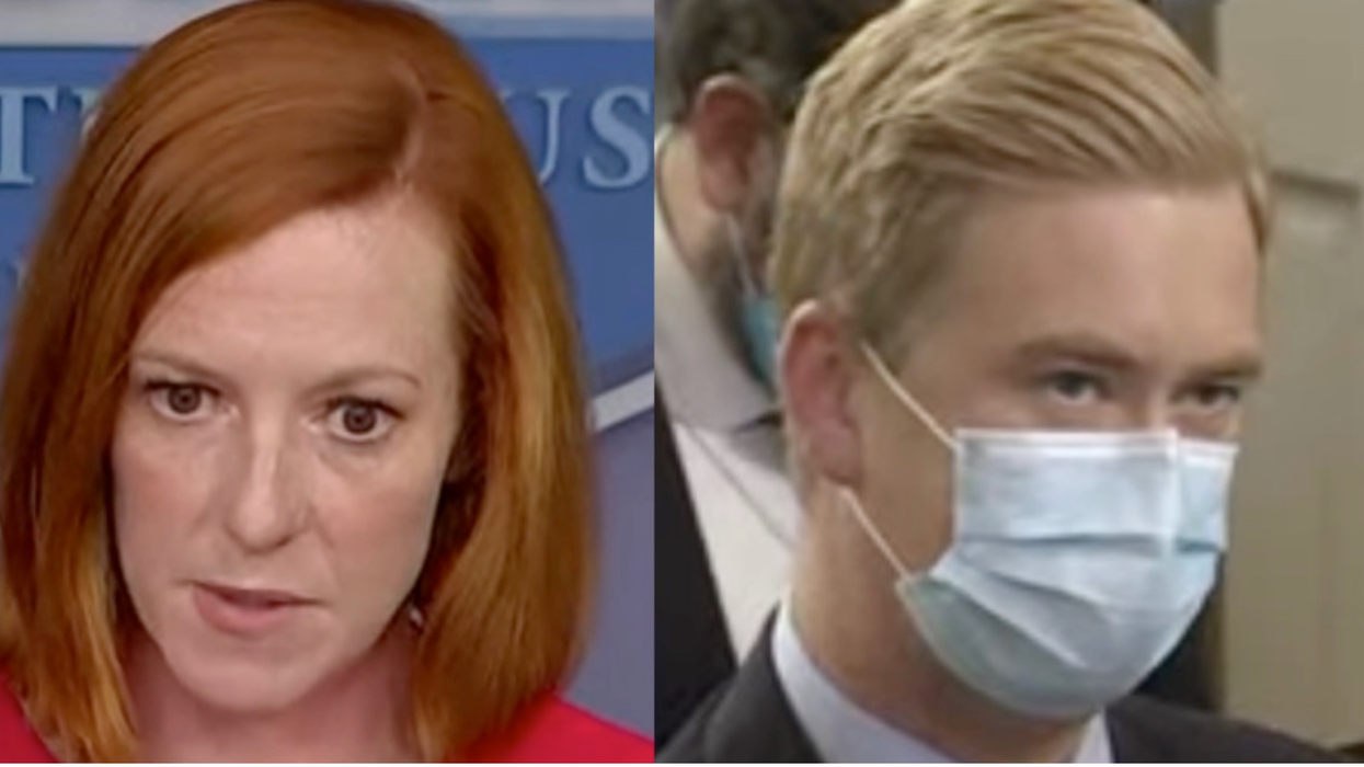 Jen Psaki replies to Peter Doocy's claim about negotiating 'with terrorists' by explaining the 'reality'