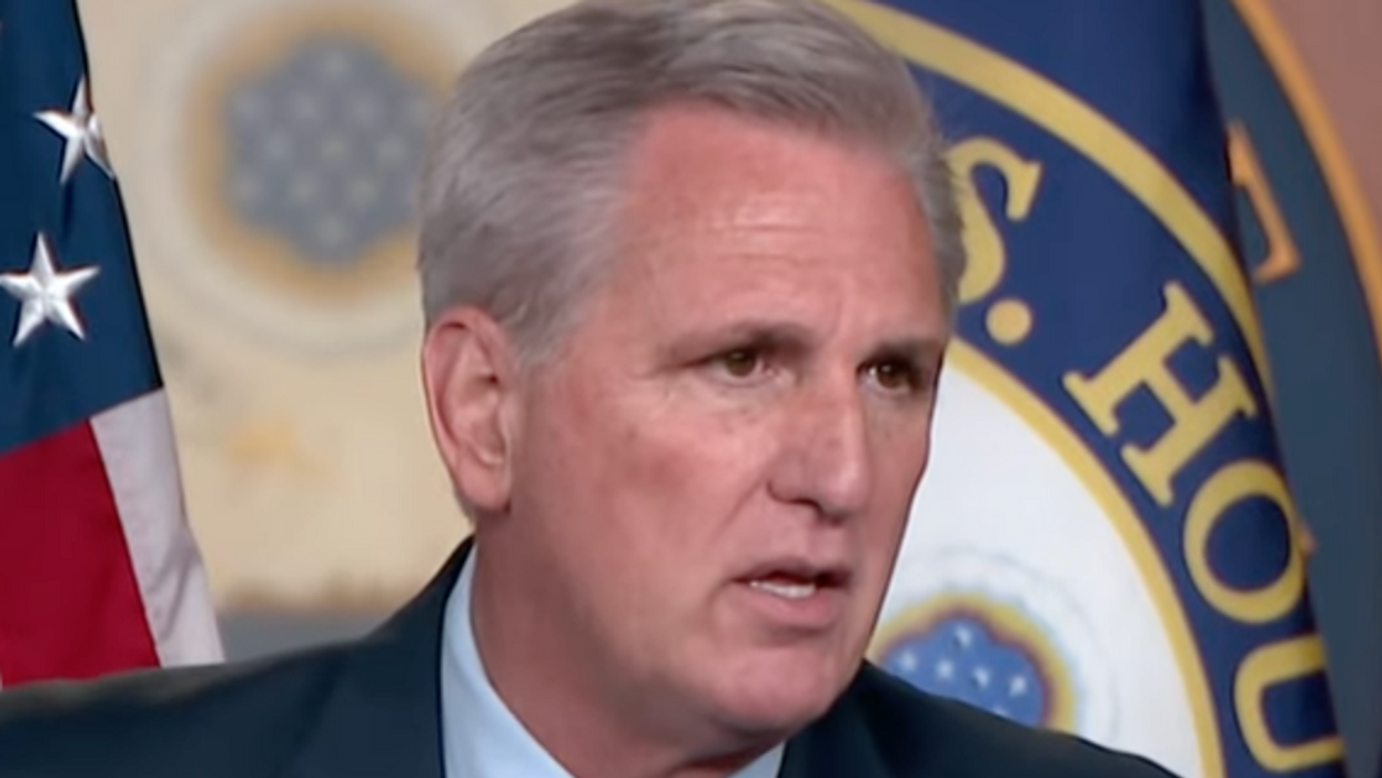 Kevin McCarthy fumbles and contradicts himself as he tries to explain what Biden's Afghanistan mistake