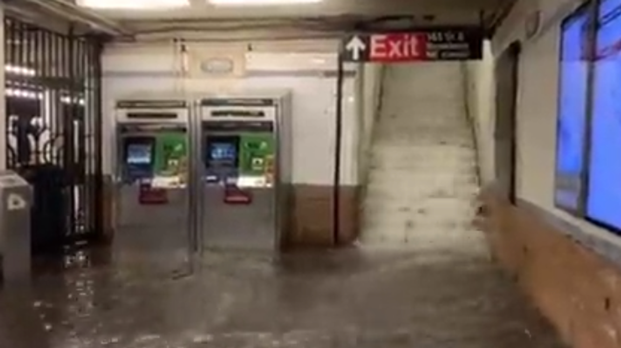 'NYC subway has fallen': 'Wild scenes' captured as Hurricane Ida dumps record rain