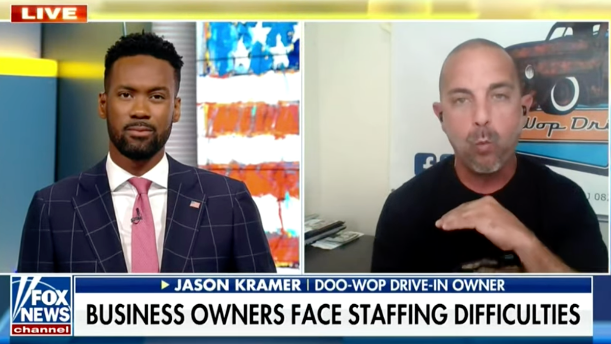 Desperate anti-Biden business owner tells Fox News: 'I'm willing to compromise and give you a living wage'