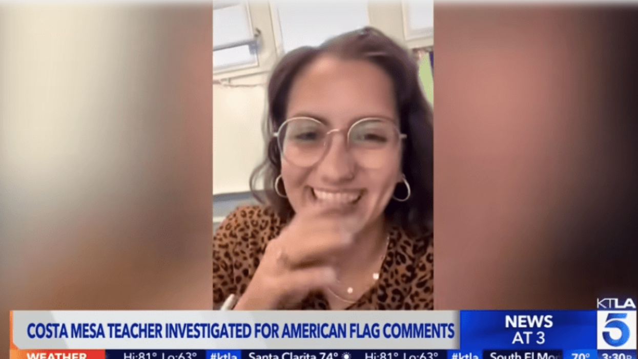 Teacher removed from classroom after video joking about pledging allegiance to Pride flag went viral