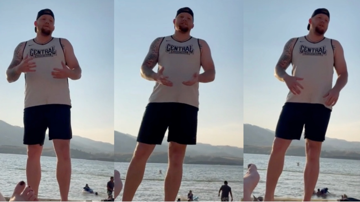 Christian extremist says 'righteous anger' made him confront women for wearing 'pornographic' bathing suits
