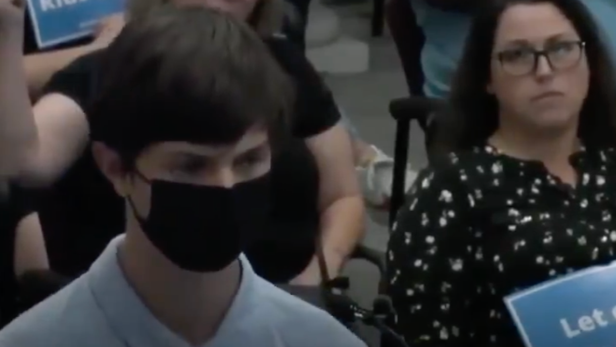 'Shut up!': Tennessee student gets heckled by anti-maskers while describing his grandmother’s Covid death